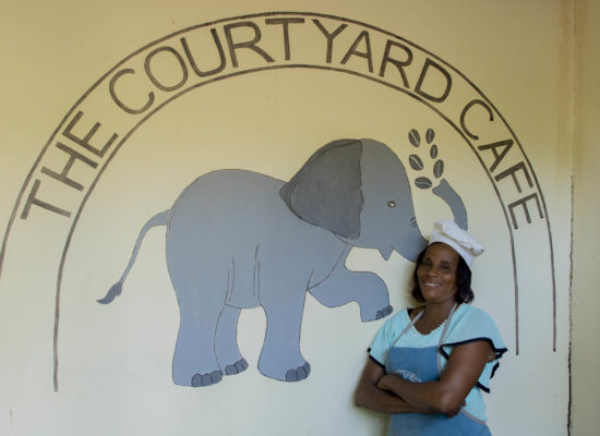 Dorica, Chef at Courtyard Cafe