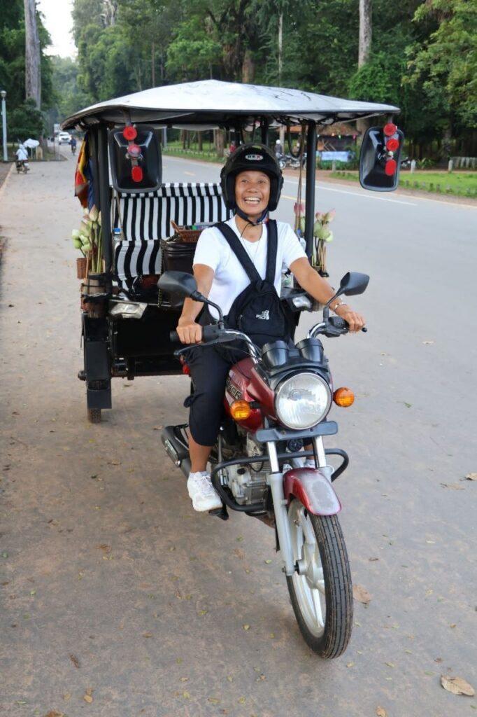 Meet Kim, the Team Leader of the Tuk Tuk Lady